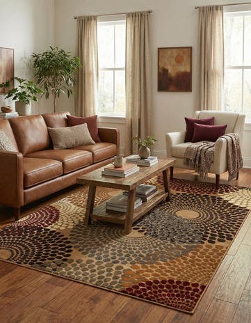 7' x 10' Cafe Rug