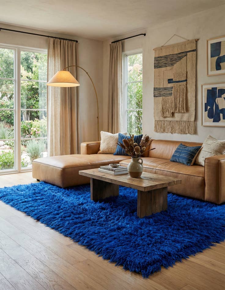 Detail image of 3' 1 x 5' 10  Hand Knotted Moroccan Wool Rug