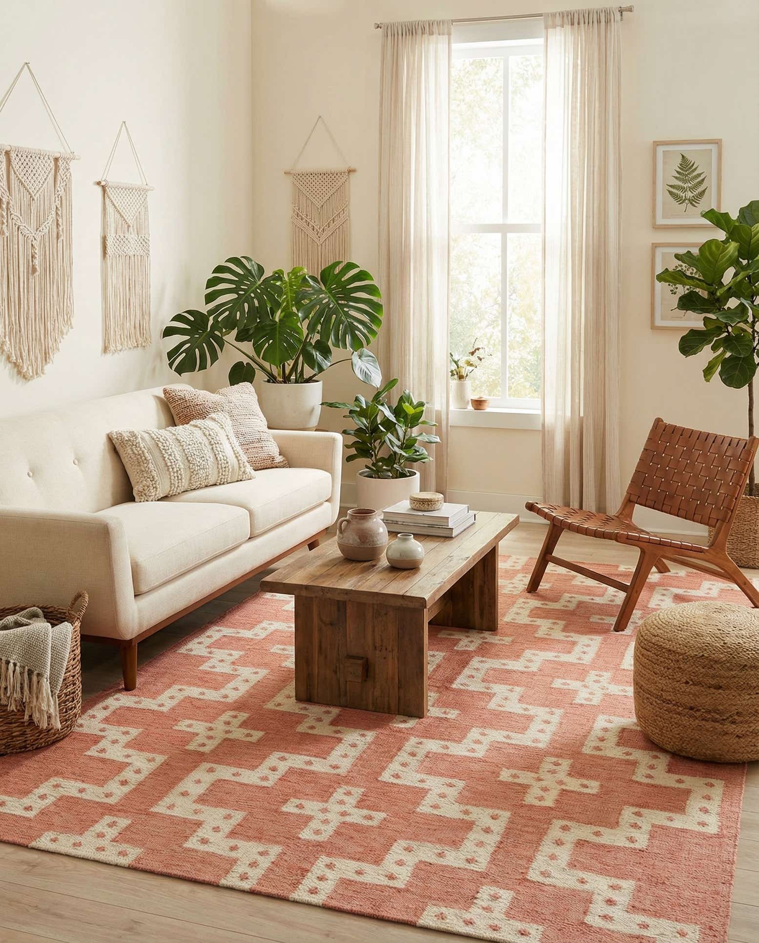 6' 1 x 9' Hand Woven Kilim Wool Rug