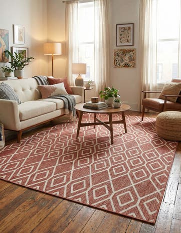 7' x 10' Easy-Clean Jill Zarin Turks and Caicos Indoor / Outdoor Rug