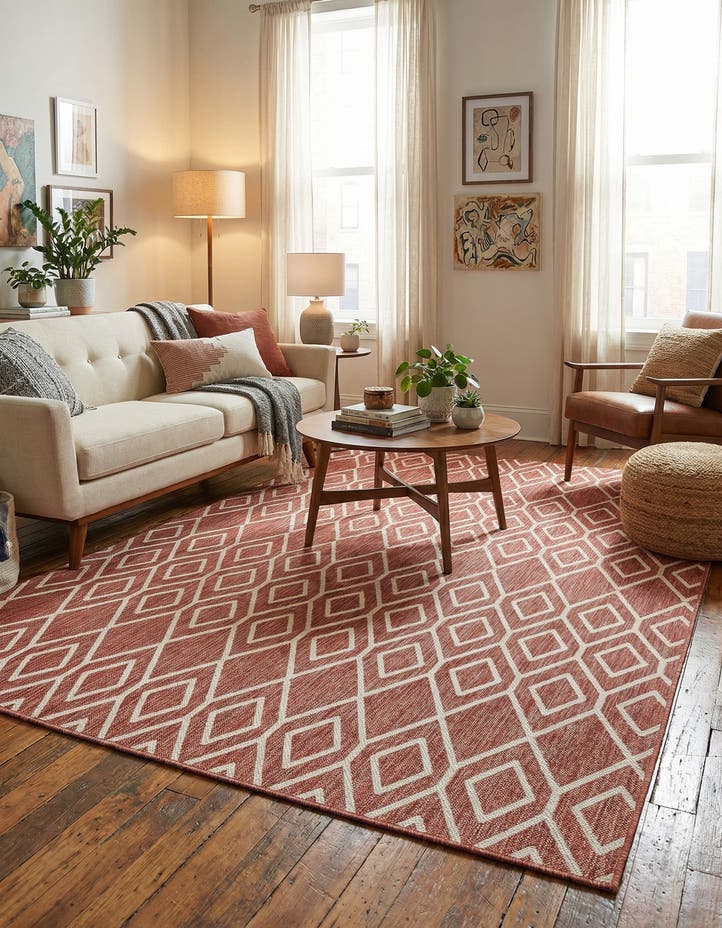 7' x 10' Easy-Clean Jill Zarin Turks and Ca...