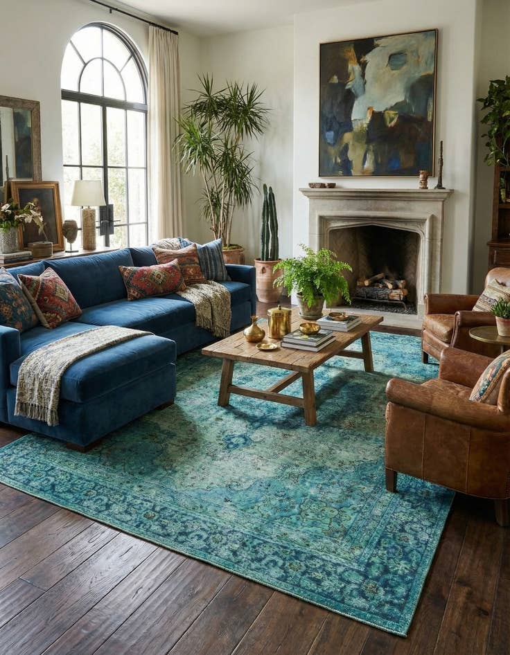 Detail image of 8' 11 x 11' 10 Vintage Rug