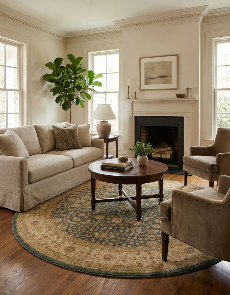 Detail image of  8' x 8' Chelsea Round Rug