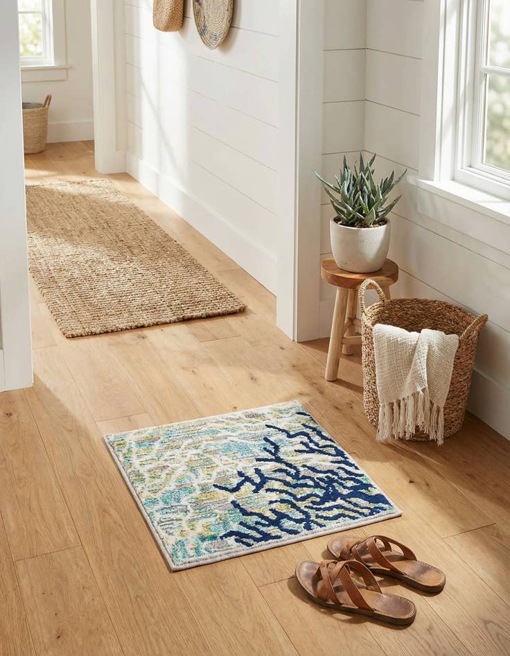 Detail image of  1' 4 x 1' 4 Ariel Sample Rug