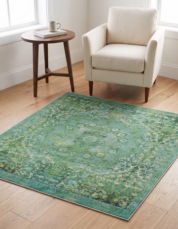 4' x 4' Renaissance Square Rug