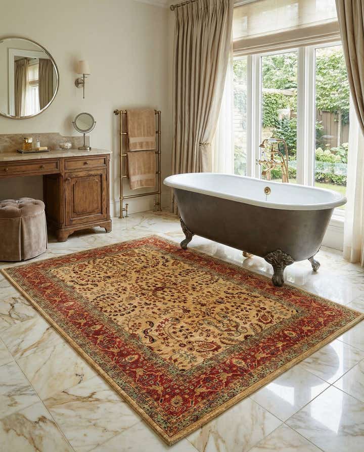 6' 10 x 9' 9 Ariana Ziegler Wool Rug