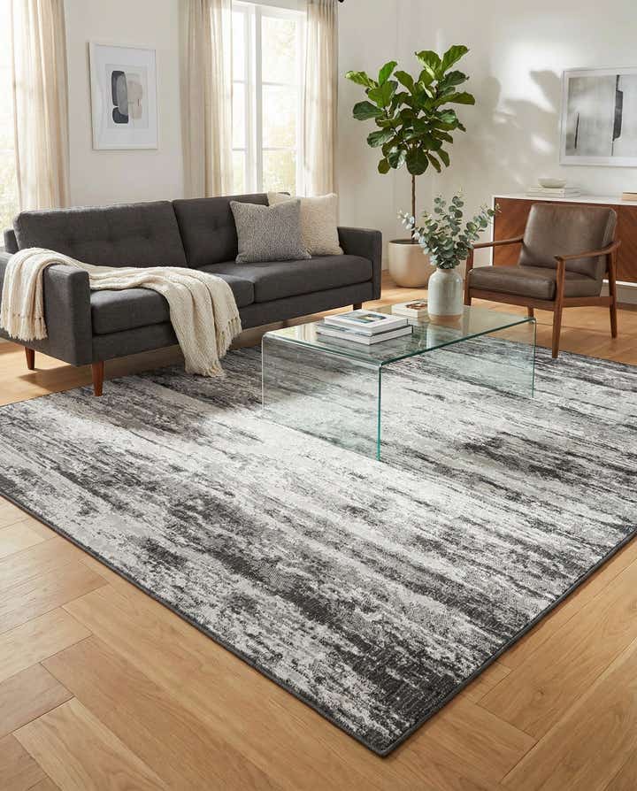 9' x 12' Easy-Clean Modern Indoor / Outdoor Rug