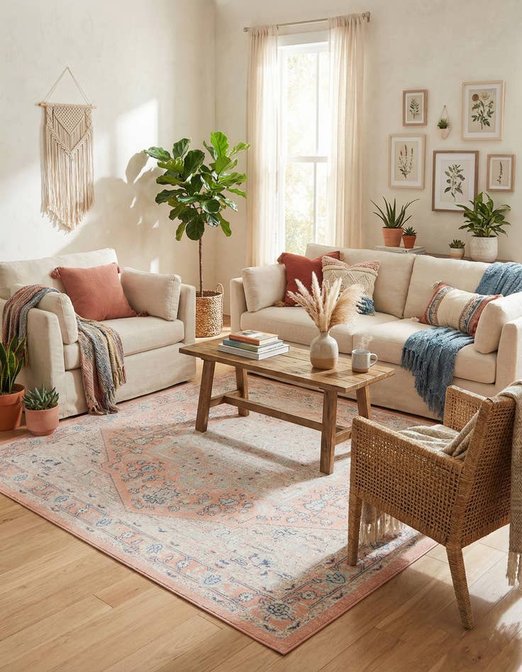 Detail image of  8' x 8' Whitney Square Rug