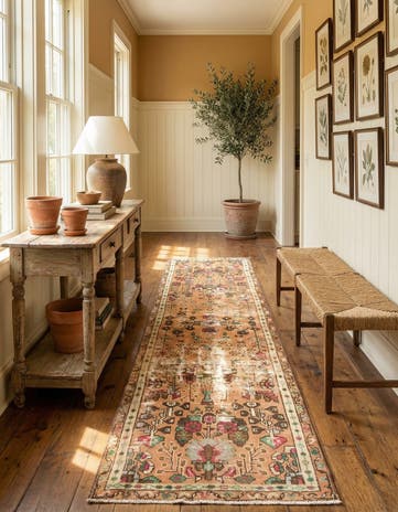 2' 1 x 8' 6 Hamedan Runner Rug