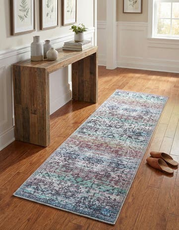 2' x 6' Washable Francesca Runner Rug