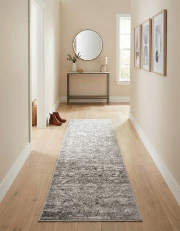 Gray Oregon Runner Rug