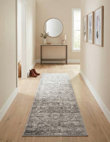 Gray Oregon Runner Rug