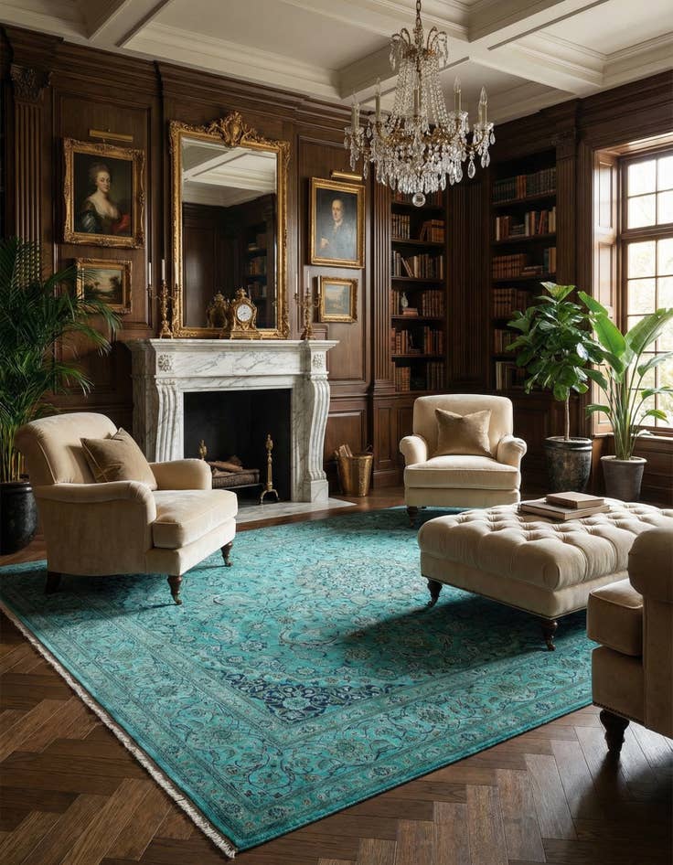 Detail image of 9' 3 x 12' 9 Nain Rug