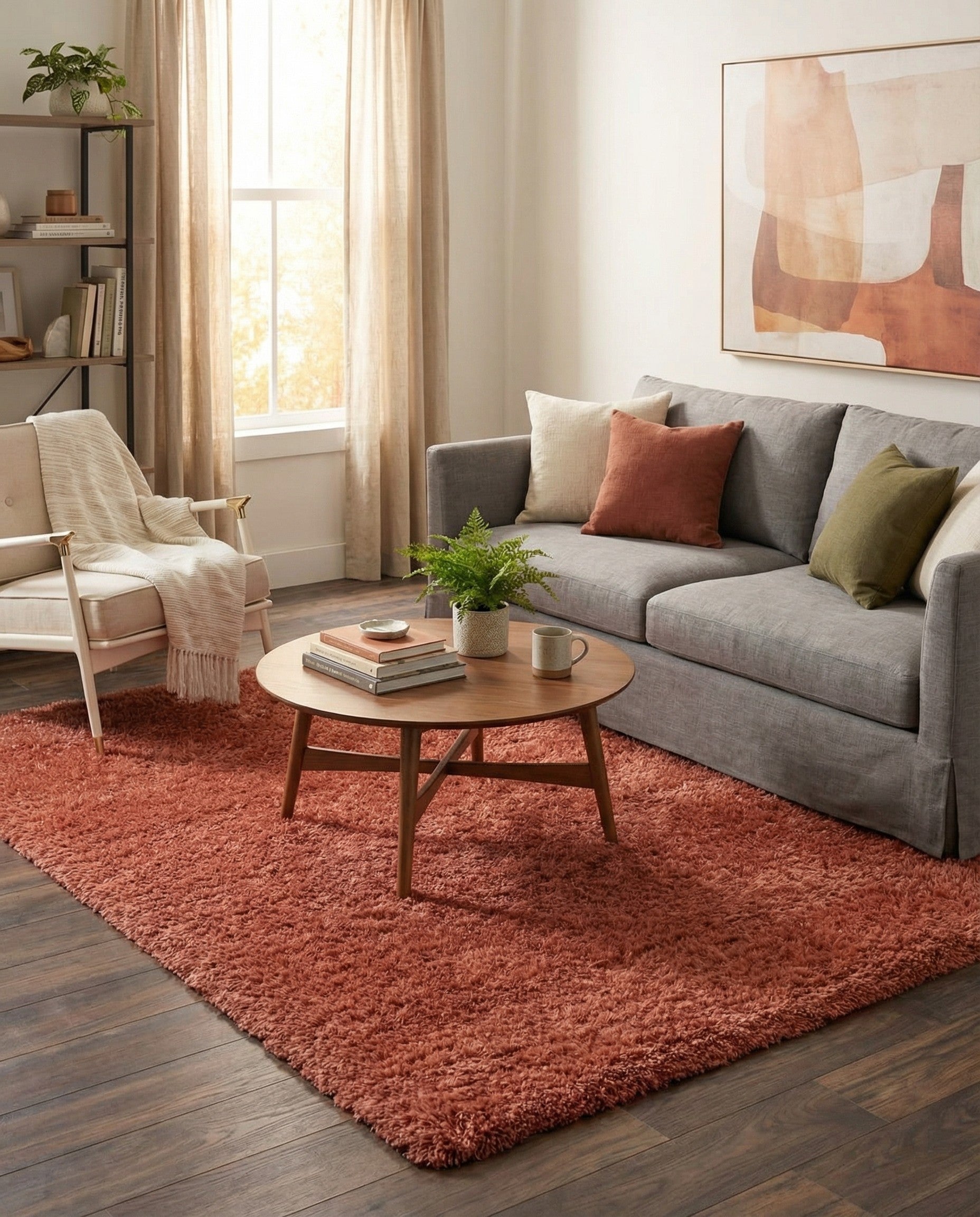  4' x 6' Infinity Shag Rug