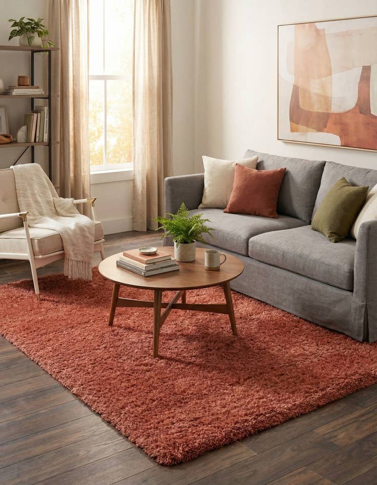 Detail image of 4' x 6' Infinity Shag Rug