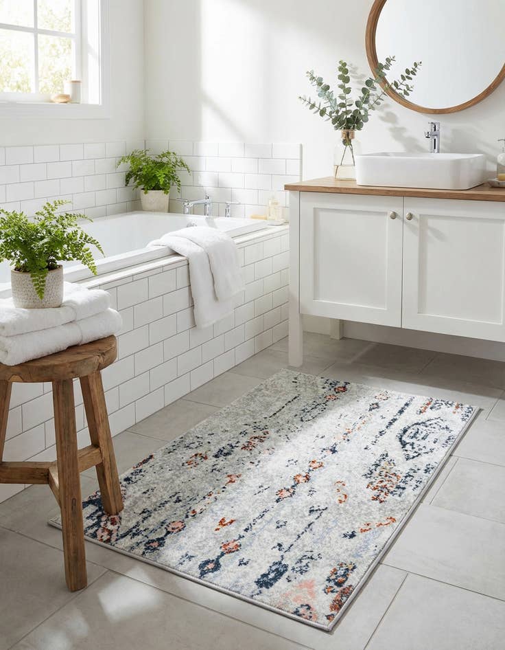 Detail image of 2' x 3' Kamala Washable Rug