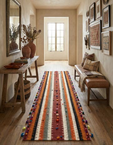 3' 3 x 11' 5 Jajim Runner Rug
