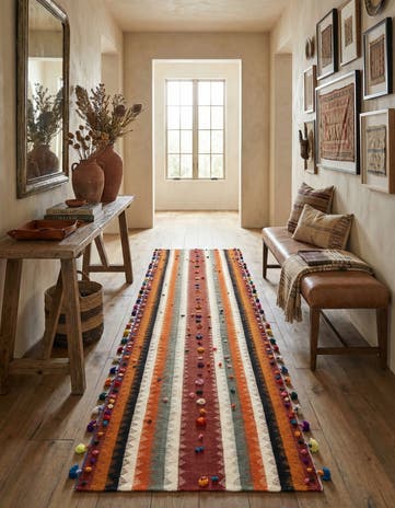 3' 3 x 11' 5 Jajim Runner Rug