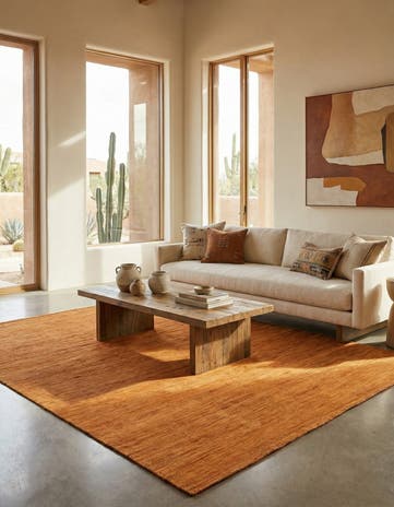 6' 3 x 9' 10 Hand Woven Kilim Modern Wool Rug