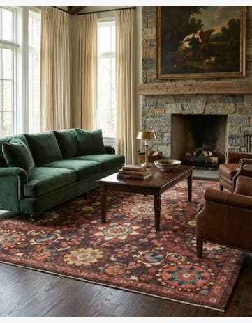 8' 2 x 10' 3 Hand Knotted Ariana Ziegler Rug