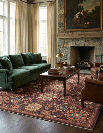 8' 2 x 10' 3 Hand Knotted Ariana Ziegler Rug
