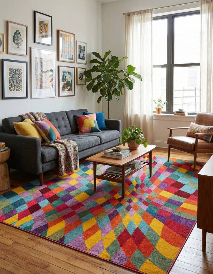 Detail image of 9' x 12' 2  Washable Casablanca Rug