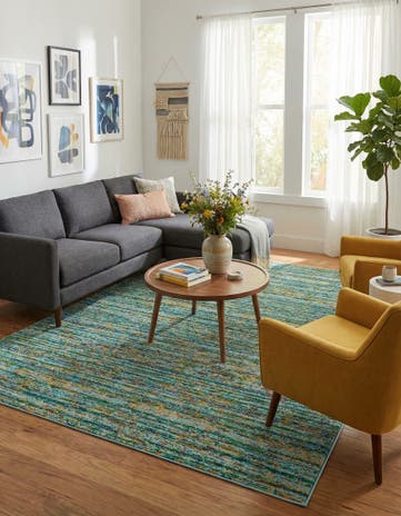 Aqua Calypso Rug