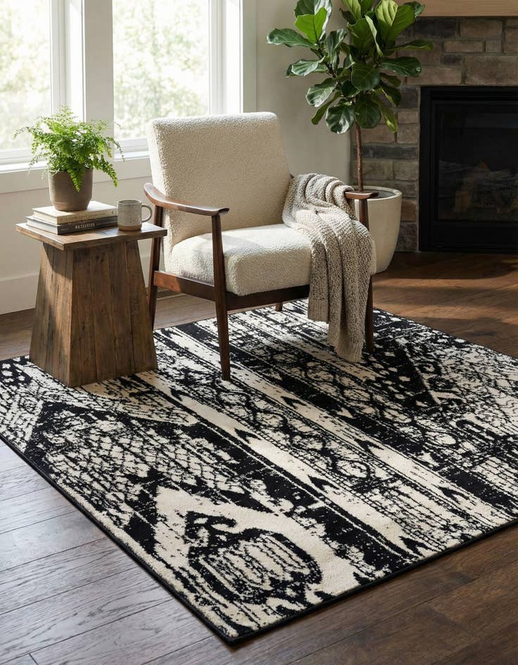 Detail image of 4' x 4' Oregon Square Rug