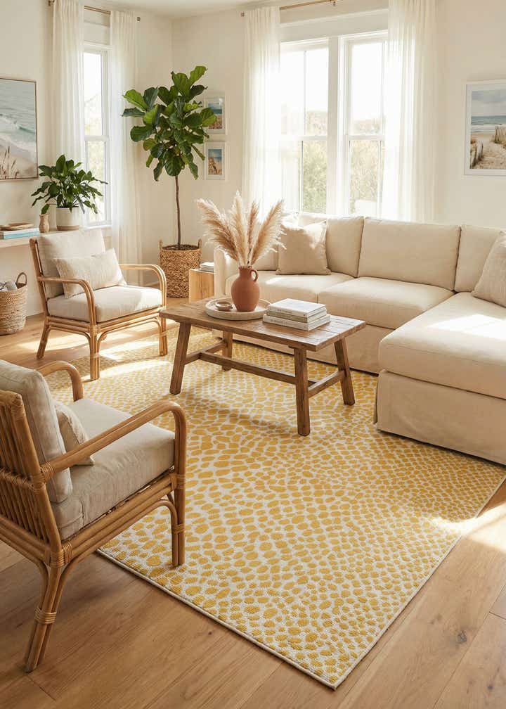 10' 8 x 10' 8 Easy-Clean Jill Zarin Cape Town Indoor / Outdoor Square Rug
