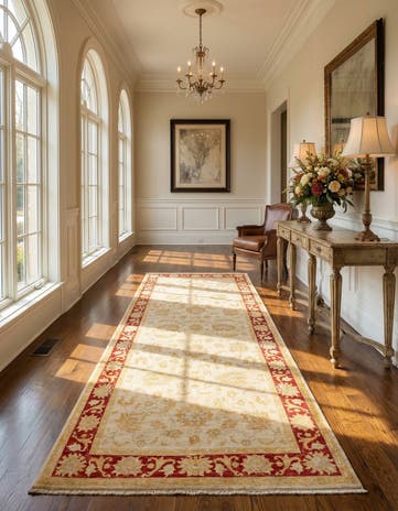 5' x 10' 11 Kaizar Wool Runner Rug
