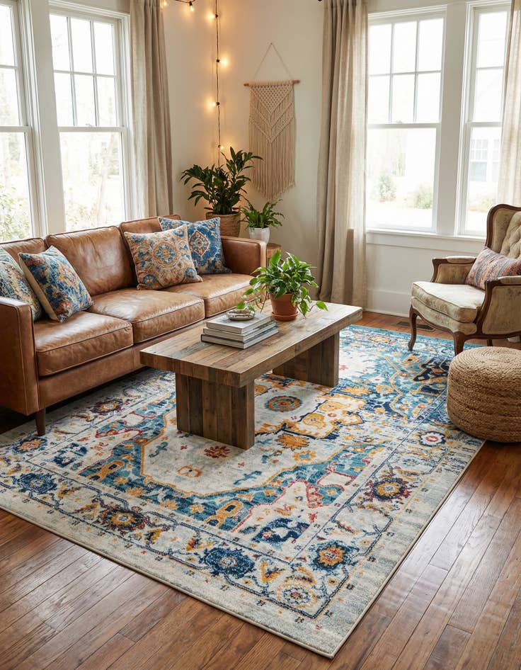 Detail image of 6' x 9' Madeline Vintage Rug