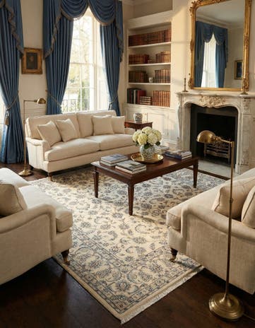 6' 6 x 7' 2 Nain Square Rug