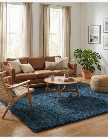 6' 10 x 6' 10 Zermatt Shag Square Rug