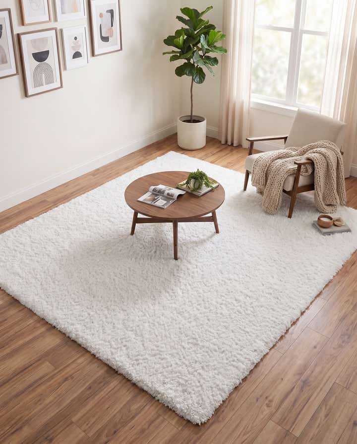 7' 10 x 7' 10 Zermatt Shag Square Rug