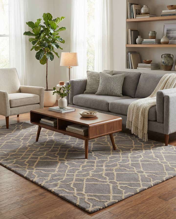 5' x 8' Luna Wool Rug