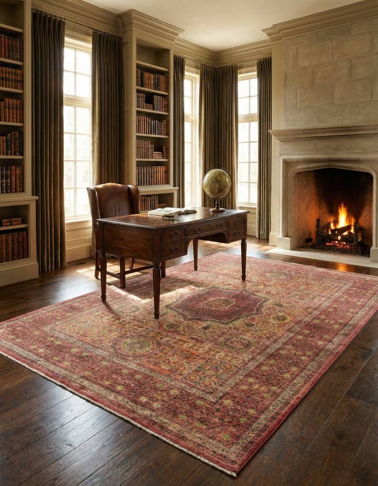 Detail image of 5' 5 x 7' 11 Mamluk Rug