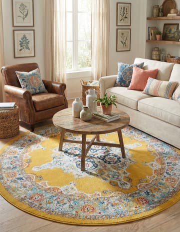 7' 10 x 7' 10 Parker Round Rug