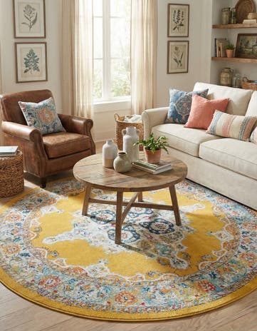7' 10 x 7' 10 Parker Round Rug