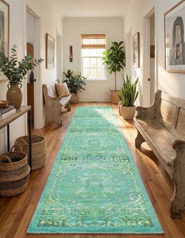 2' x 10' Washable Francesca Runner Rug