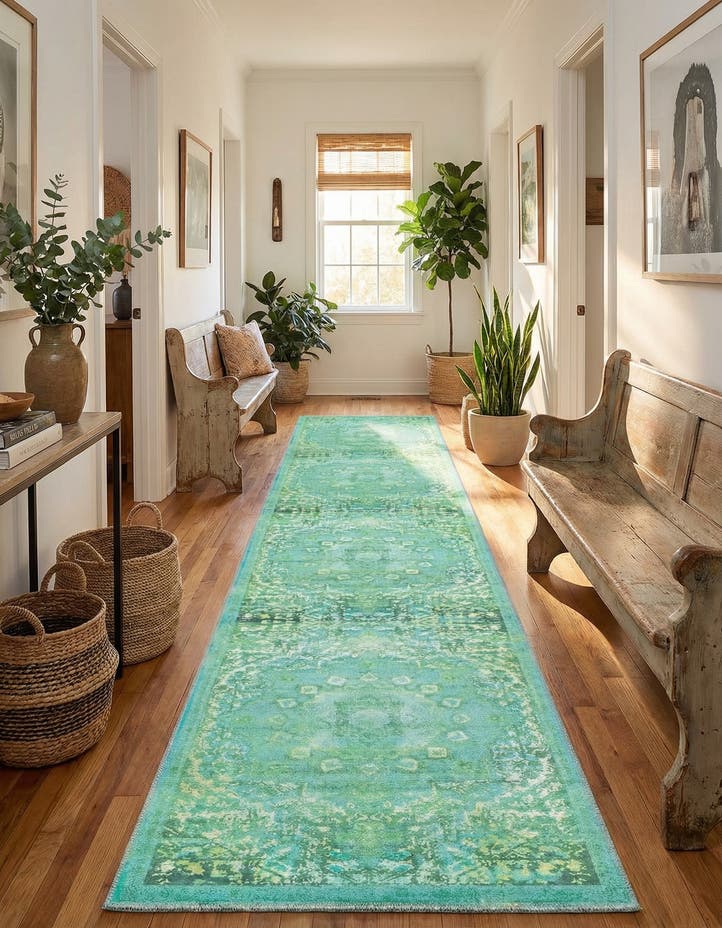 2' x 10' Washable Francesca Runner Rug