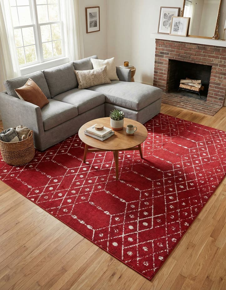 7' 10 x 7' 10 Paxon Trellis Square Rug
