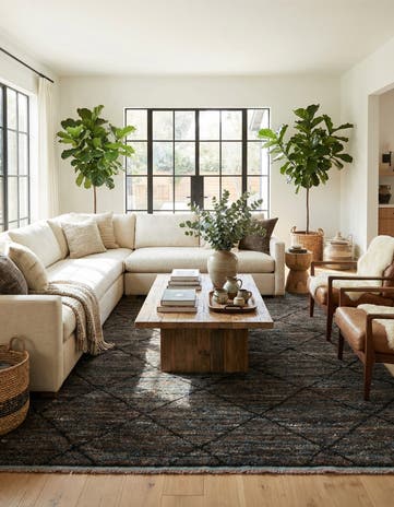 7' 10 x 10' 1 Hand Knotted Moroccan Wool Rug