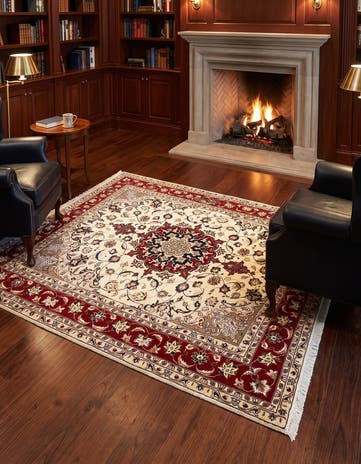 5' 1 x 6' 10 Tabriz Rug