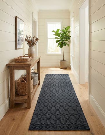 2' 7 x 9' 10 Hand Woven Larsa Jute Runner Rug