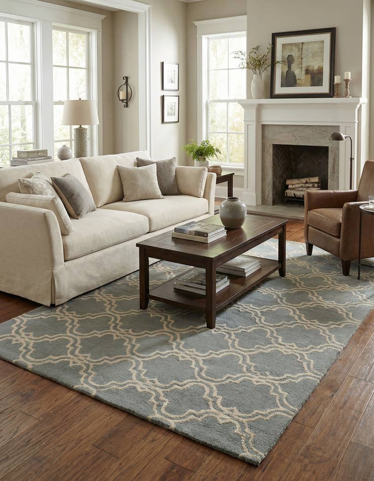 Detail image of 5' x 8' Luna Rug