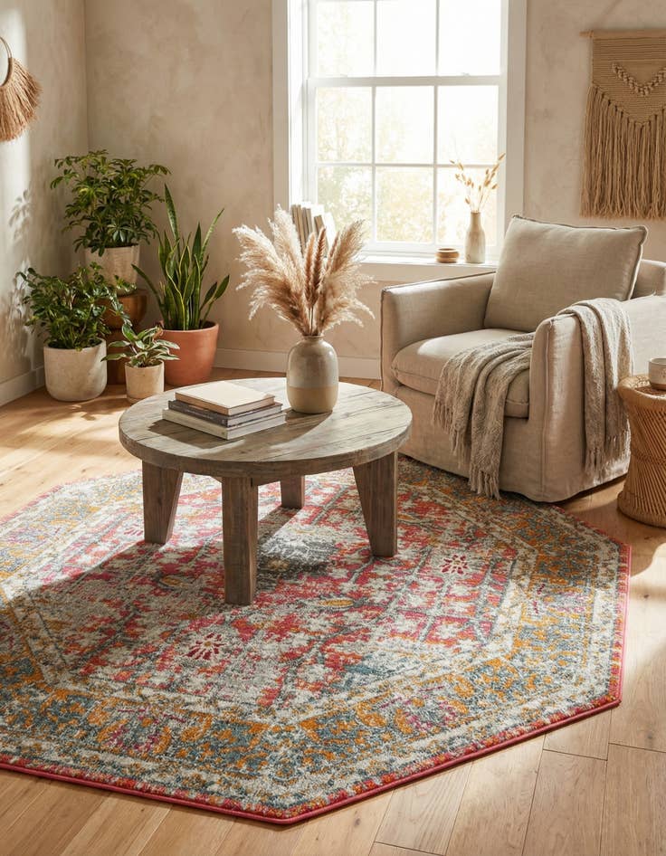 Detail image of 6' x 6' Paragon Octagon Rug