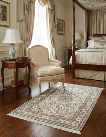 2' 8 x 3' 11 Ghom Silk Rug