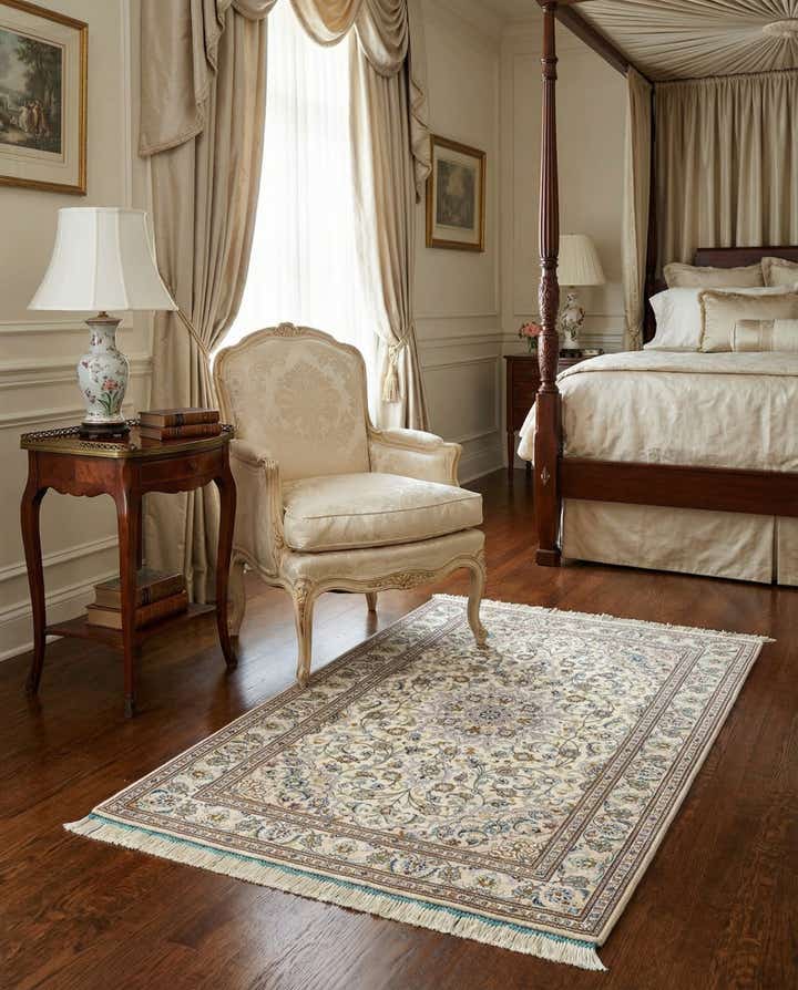 2' 8 x 3' 11 Ghom Silk Rug