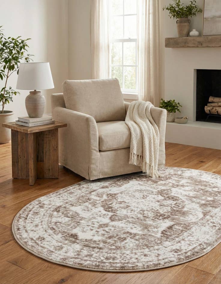 Detail image of  4' 1 x 6' 1 Monte Carlo Oval Rug