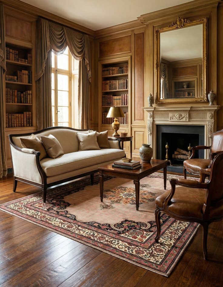 Detail image of 4' 11 x 7' 3 Bidjar Wool Rug